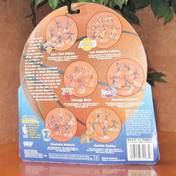 1997 Galoob New York Knicks NBA Basketball All Star MVP Small Posable Figures - Picture 8 of 9